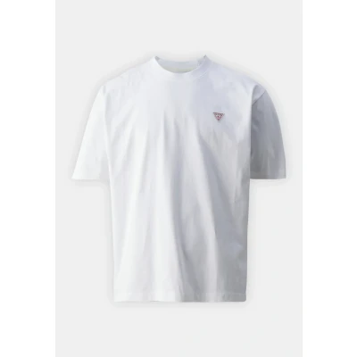 Image of Guess Jeans TEE Basic Tshirt, Men&#039;s, Size: Small, Pure white