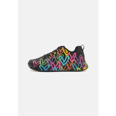 Image of Skechers Sport UNO LITE Trainers black/multicoloured, Women&#039;s, Size: 5, Black/multi coloured High quality imitation leather