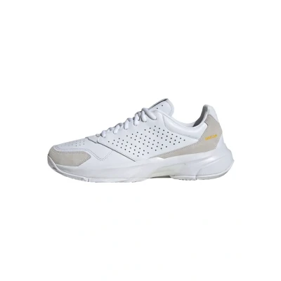 Image of adidas Performance Control 3 Premium Multicourt tennis shoes cloud white white, Size: 5,