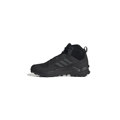 Image of Adidas Terrex AX4 MID Goretex Trainers, Men&#039;s, Size: 8.5, Core black/carbon grey Synthetics