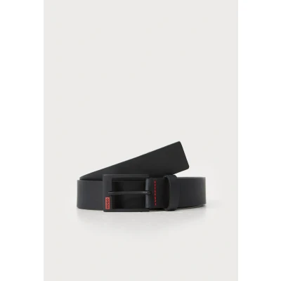 Image of HUGO Gaben Belt, Men&#039;s, Size: 30, Black
