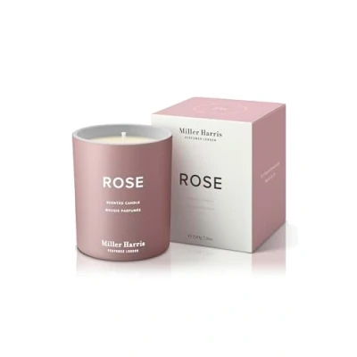 Image of Miller Harris Rose Scented Candle 220g