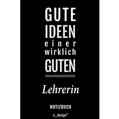 Image of Notizbuch für Lehrer/Lehrerin: Originelle Geschenk Idee [120 Seiten gepunktet Punkte Raster blanko Papier]