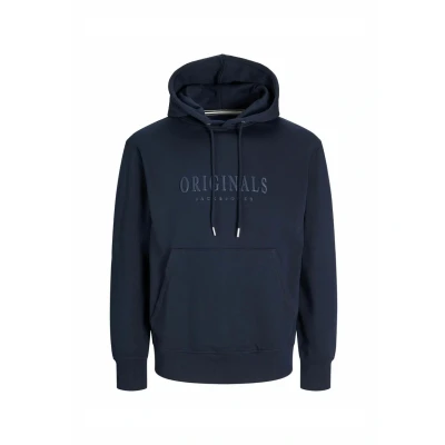 Image of Jack &amp; Jones Jorfrederiksberg Hoodie, Men&#039;s, Size: Small, Sky captain