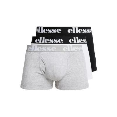 Image of Ellesse HALI 3 PACK Pants, Men&#039;s, Size: Small, Black/grey/white