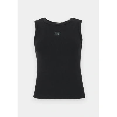 Image of Calvin Klein Women&#039;s Tank Top, Black (Black), XXS