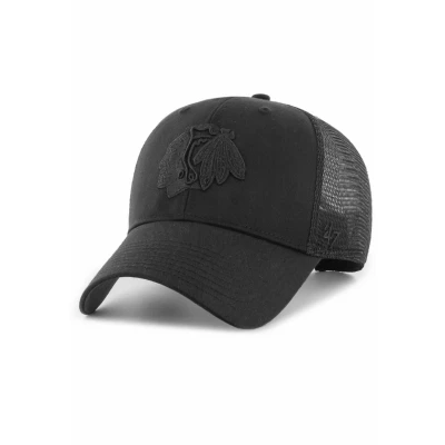 Image of &#039;47 Branson Chicago Blackhawks Cap, Men&#039;s, Size: One Size, Black