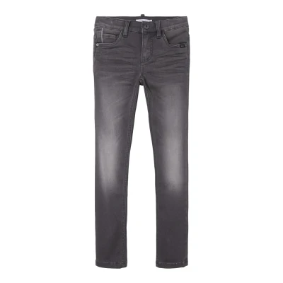 Image of Name it Nkmtheo PANT Jeans Skinny Fit for kids, Size: 7y, Grey denim