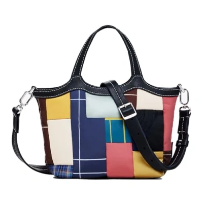Image of Desigual Padded Multishape Handbag, Women&#039;s, Size: One Size, Multi coloured