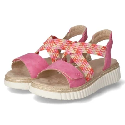 Image of TOM Tailor Platform sandals, Women&#039;s, Size: 400, Pink shoes