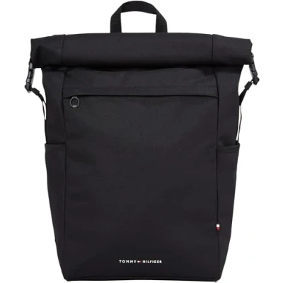 Image of Tommy Hilfiger Unisex Rucksack, Size: One Size, Black