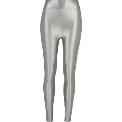 Image of Urban Classics Leggings Trousers silvercoloured, Women&#039;s, Size: 3XL, Silver coloured