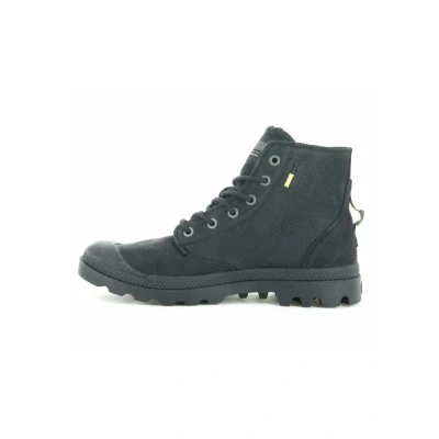 Image of Palladium Pampa HI Laceup ankle boots, Size: 10, black Leather