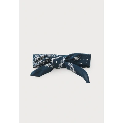 Image of Levi&#039;s Paisley Bandana Foulard, Size: ONE, Navy blue
