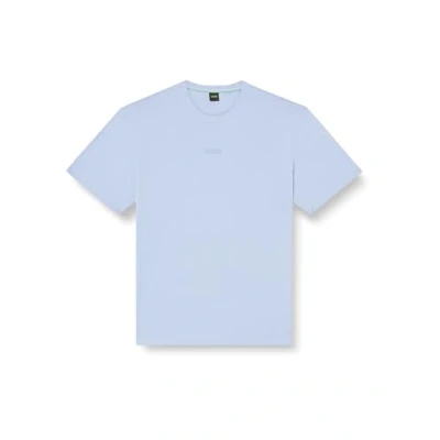 Image of BOSS TEE Basic Tshirt, Men&#039;s, Size: Medium, Open blue