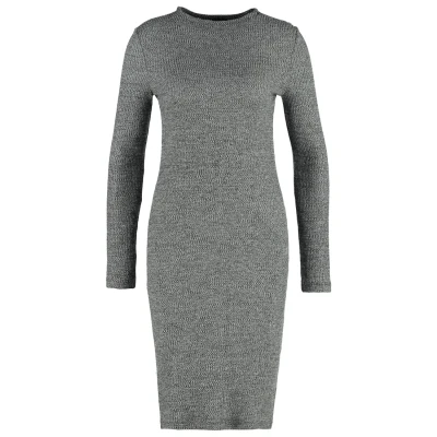Image of Urban Classics Ladies RIB Dress Jumper dress, Women&#039;s, Size: Large, Charcoal