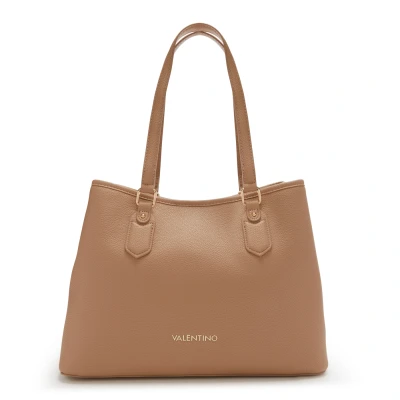 Image of Valentino Bags Brixton Beige Shoulder Bag VBS7LX01BEIGE