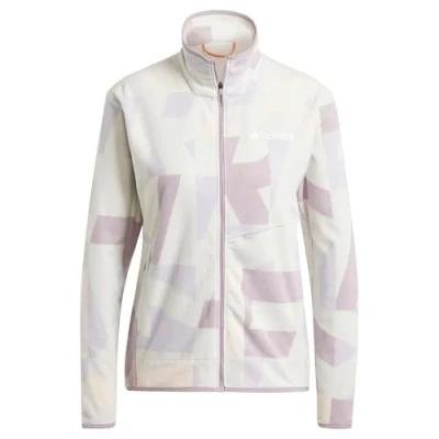 Image of Adidas Terrex Fleece jacket Grey one preloved fig, Women&#039;s, Size: XS, fig