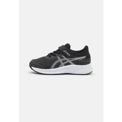 Image of Asics Patriot 13 Unisex Minimalist running shoes for kids, Size: 1.5, Graphite grey/white Textile/synthetics