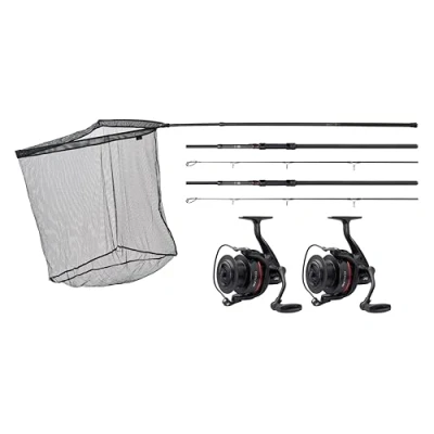 Image of JRC Rova 2 rod Combo Carp Set 10ft (3lb)