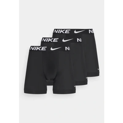 Image of Nike Underwear Boxer Brief 3 PACK Pants, Men&#039;s, Size: XL, Black