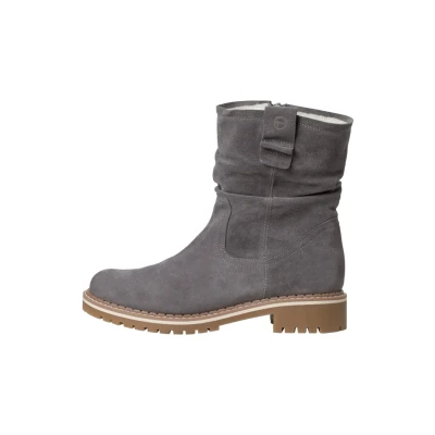 Image of Tamaris Online Exclusive Winter boots, Women&#039;s, Size: 3.5, Grey Leather