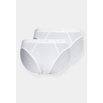 Image of Sloggi EVER EASE TAI 2 PACK Briefs, Women&#039;s, Size: Small, Silk white