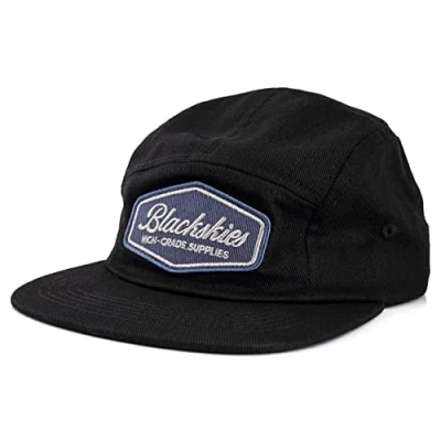 Image of Blackskies 5PANEL Cap, Men&#039;s, Size: One Size, Schwarz