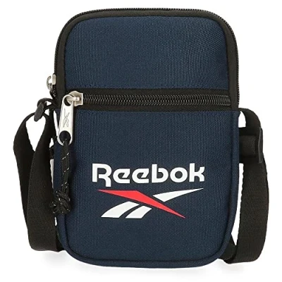 Image of Reebok Boston Umhängetasche Rot 17x21x7 cm Polyester, Blue, Bandolera Pequeña, Small Shoulder Bag