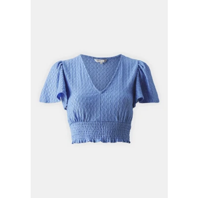 Image of ONLY Onlhannah Smock Basic Tshirt, Women&#039;s, Size: XS, Ultramarine
