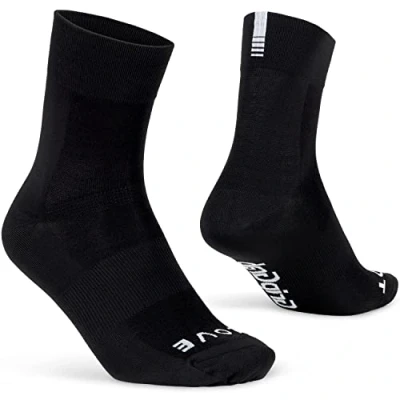 Image of Gripgrab Regular CUT Summer Unisex Socks, Size: Small, Black