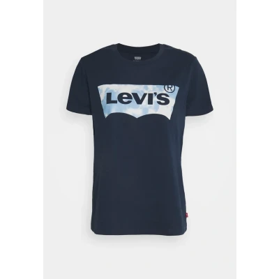 Image of Levi&#039;s Print Tshirt, Women&#039;s, Size: XS, Black