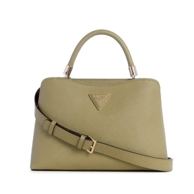 Image of Guess Gizele 2 Compartment Satchel Sage