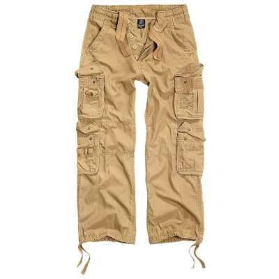 Image of Brandit PURE Vintage Cargo trousers, Men&#039;s, Size: Large, Beige