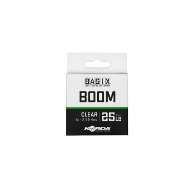 Image of Korda Basix Boom Carp Fluorocarbon 25lb (15m) hooklink material