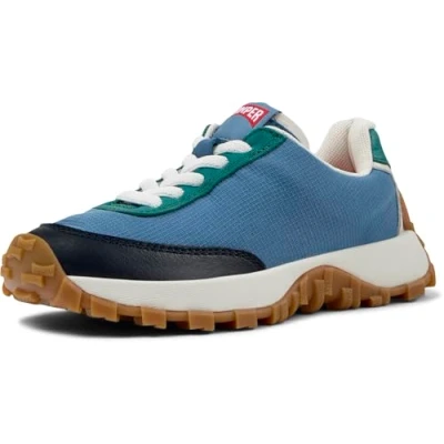 Image of Camper Drift Trainers for kids, Size: 10K, Blau grün Leather