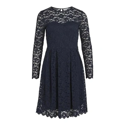 Image of VILA Vikalila LS Cocktail dress / Party dress, Women&#039;s, Size: Small, Navy blazer