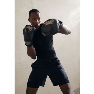 Image of Venum Impact Boxing Gloves Unisex gloves, Size: 16oz, Dark camo/sand