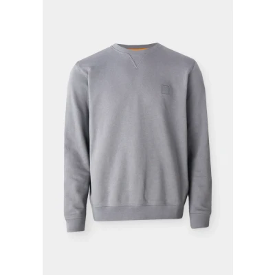 Image of BOSS Westart Sweatshirt, Men&#039;s, Size: XS, Open grey