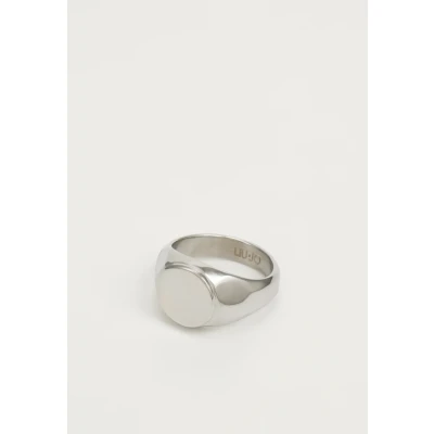 Image of LIU JO Ring silvercoloured, Men&#039;s, Size: 26, Silver/coloured