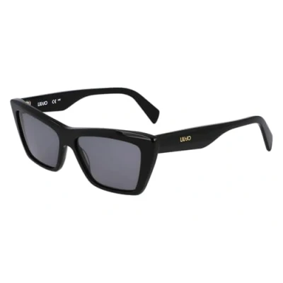 Image of LIU JO Sunglasses, Women&#039;s, Size: 54, Black