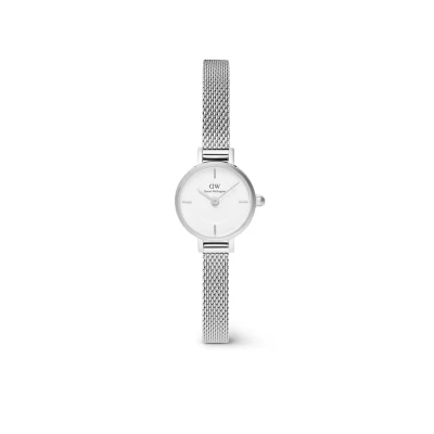 Image of Daniel Wellington Watch silvercoloured, Women&#039;s, Size: 19, Silver coloured