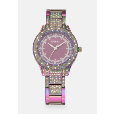 Image of Guess Shooting STAR Watch, Women&#039;s, Size: One Size, Iridescent