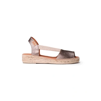 Image of Toni Pons ETNA Platform sandals, Women&#039;s, Size: 4, Bronze Leather