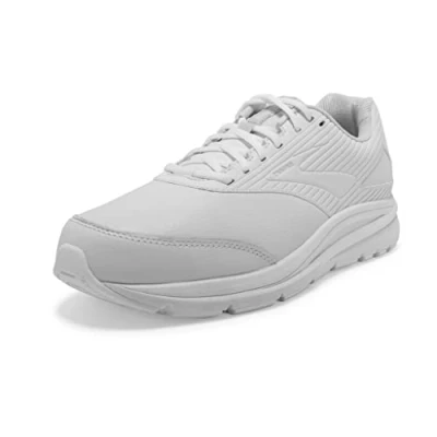 Image of Brooks Addiction Walker 2 Walking trainers white, Men&#039;s, Size: 12, White Leather