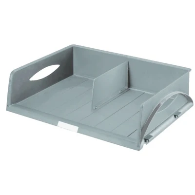 Image of Leitz 5232 00 85 Sorty Jumbo Letter Tray (W x D H) 470 355 90 mm Grey