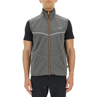 Image of Jeep Men&#039;s Xp Man Tech Sweat Vest W/Kangaroo Pocket Jx22a Jacket