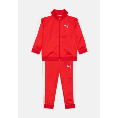 Image of Puma Minicats Always ON SUIT Unisex SET Training jacket For kids, Size: 9m (6 9m), all time red