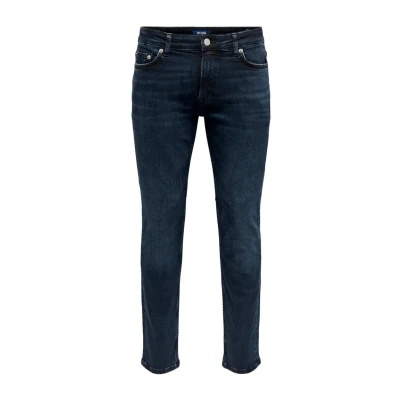 Image of Only &amp; Sons Onsloom Slim Blueblack NOOS fit jeans, Men&#039;s, Size: 28x30, Blue black denim
