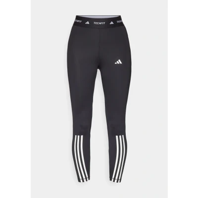 Image of adidas Performance Techfit Stripes 7/8 Leggings Leggings, Women&#039;s, Size: Small, Black
